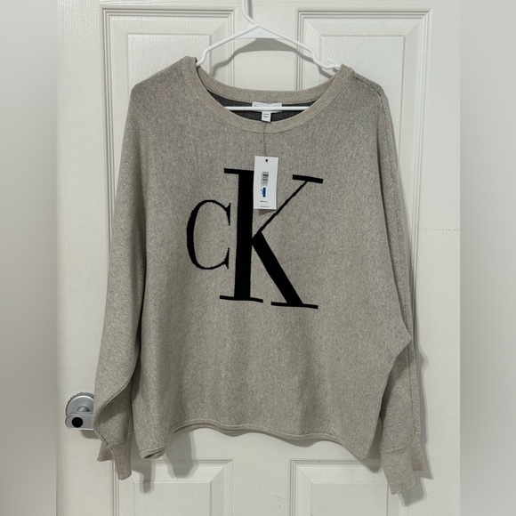 NWT Calvin Klein sweater ladies SIZE XL - Picture 9 of 9